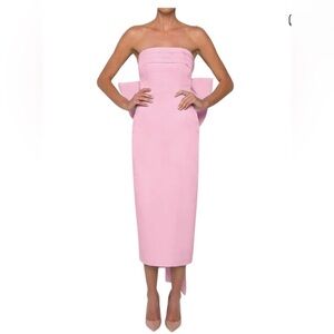 Margaret Silk Faille Midi Dress size 8. Pristine. Worn once and dry cleaned.